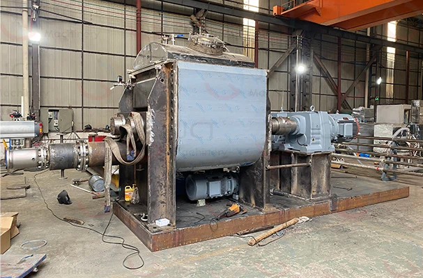 screw discharge sigma blade mixer