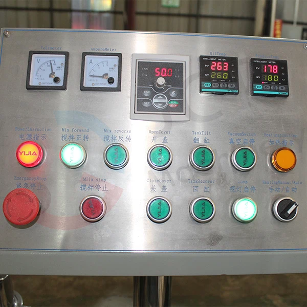 laboratory sigma blade mixer control system