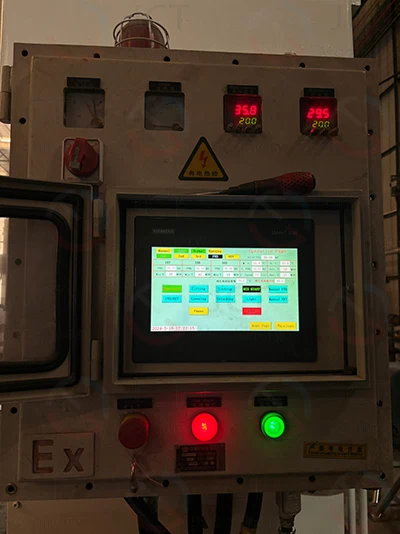 explosion-proof vertical kneader control system vertical kneader control system