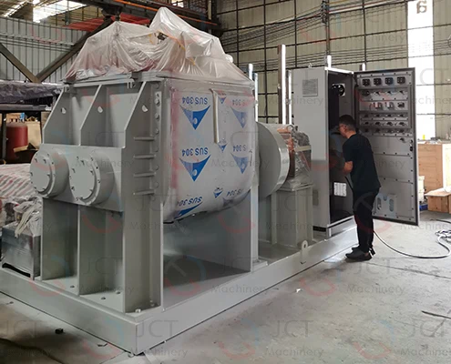 manufacturer of damping plate bottom discharge sigma mixer