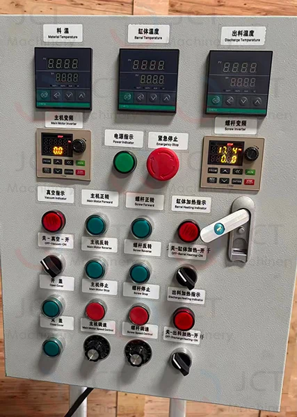 real-time data logging for temperature, speed control panel for 5L screw discharge sigma mixer